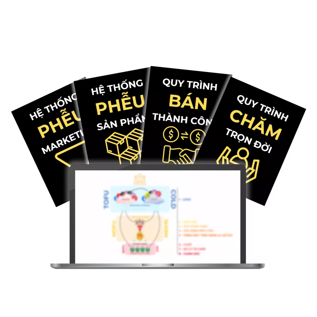 Combo Funnel Money Model - 4 Cẩm Nang Bí Mật Kinh Doanh Online