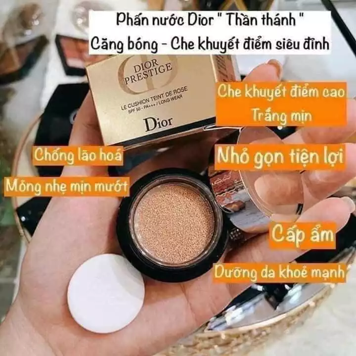 Cushion Dior Prestige Mini 4g Mau S 10 Ivory hvcosmetic