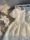 Váy đầm thiết kế tiêu thư cho bé gái Anniebaby họa tiết phối ren xinh xắn cho bé từ 13 đến 46kg Quần áo trẻ em VA23063