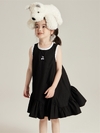 Đầm váy mùa hè bé gái size đại từ 13 đến 46kg Anniebaby váy trẻ em sát nách thêu hình cherry Quần áo trẻ em VA240
