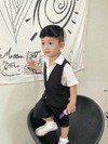 Set bộ gile bé trai phong cách Hàn Quốc đi chơi, sự kiện BR22029