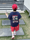 Áo thun bé trai size đại 50kg Magickids áo phông trẻ em cộc tay chất cotton thoáng mát Quần áo trẻ em mùa hè AO24022