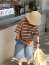 Áo thun bé trai cộc tay size đại 50kg Magickids áo phông cho bé chất cotton thoáng mái Quần áo trẻ em mùa hè AO24019