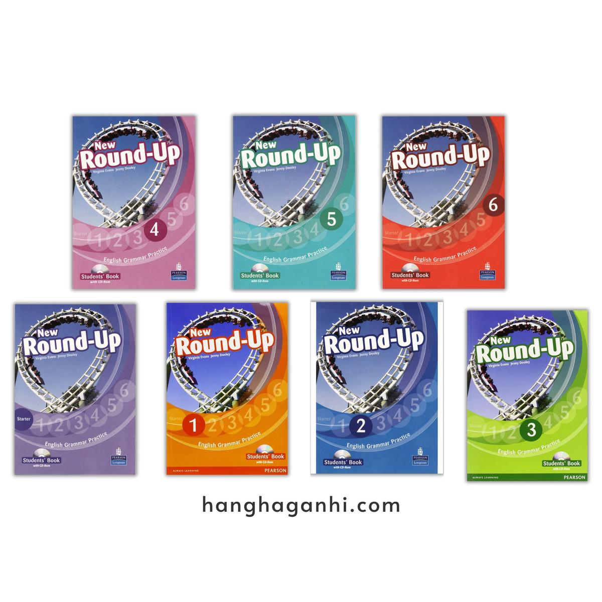 Sách New Round Up - English Grammar - Trọn bộ 7 quyển ( Kèm