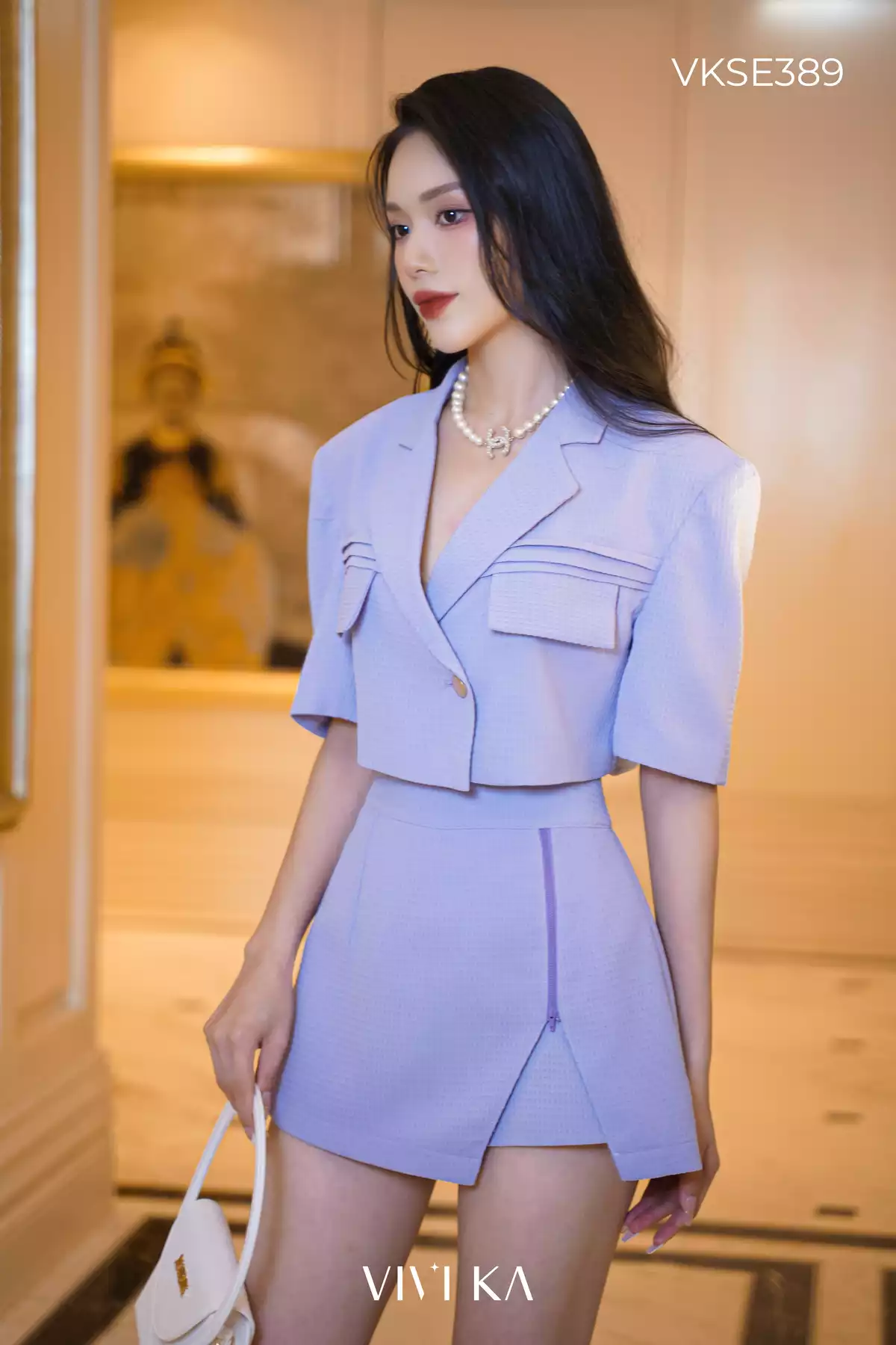 Áo sơ mi nữ form rộng cổ vest cộc tay 4 màu chất mát không nhăn kozoda SM42  | Shopee Việt Nam