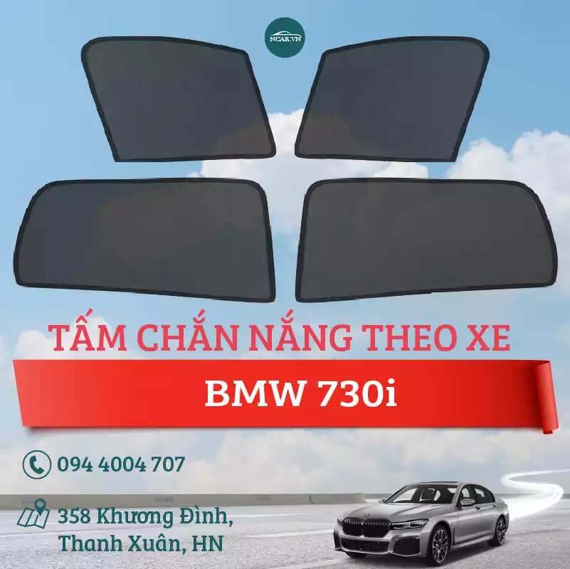Tấm chắn nắng xe BMW 730i