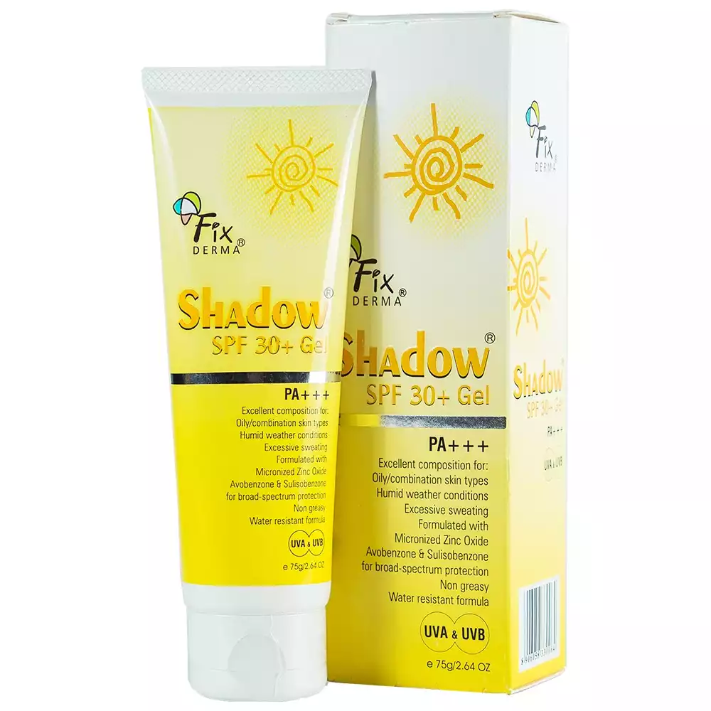 Kem chống nắng cấp ẩm cho da nhạy cảm Fixderma Shadow SPF 50+ Cream 75g