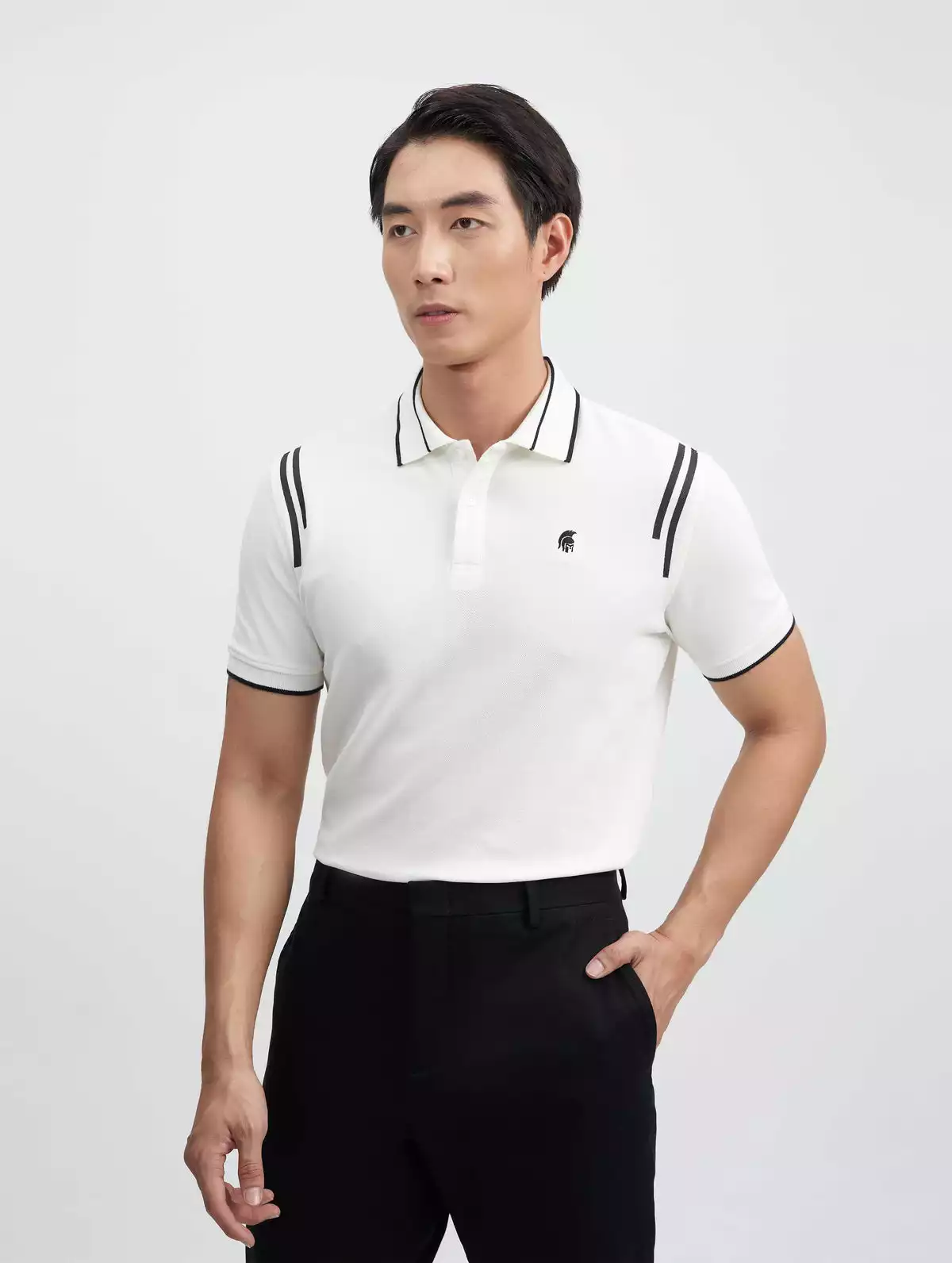 Áo Polo Nam Renzo vải CMC phom Regular Fit