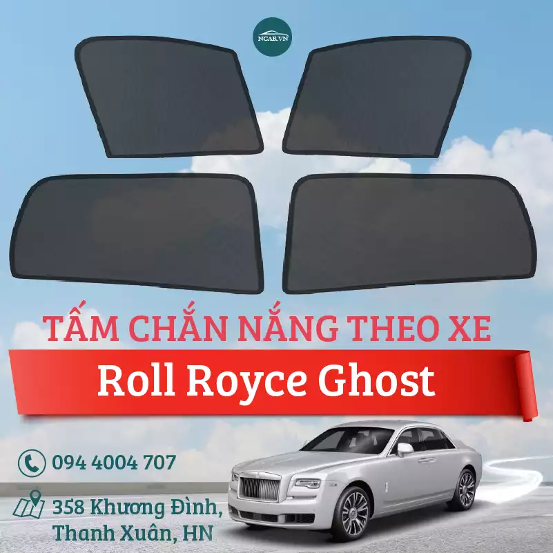 Tấm chắn nắng xe Roll Royce Ghost 2016