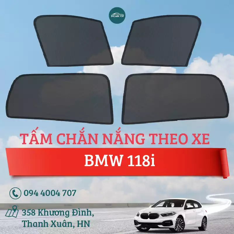 Tấm chắn nắng xe BMW 118i