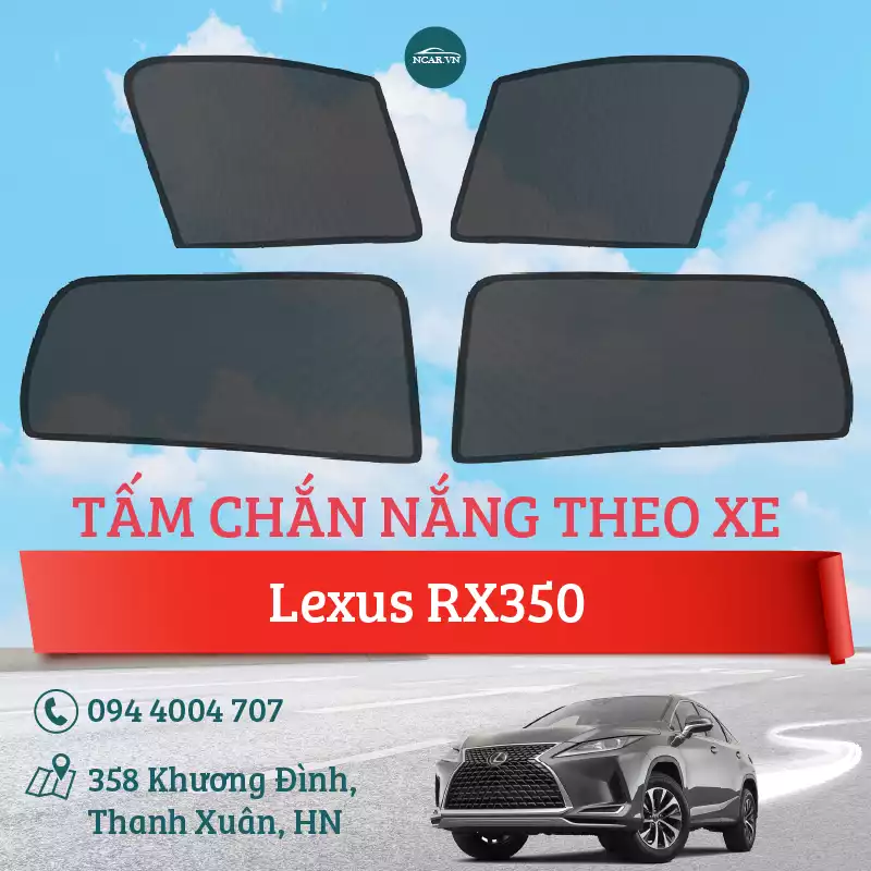 Tấm chắn nắng xe Lexus RX350