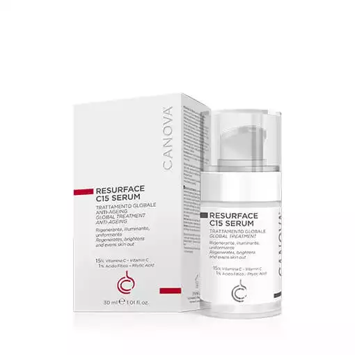 Tinh chất chống lão hoá, dưỡng sáng da Canova Resurface C15 Serum 30ml