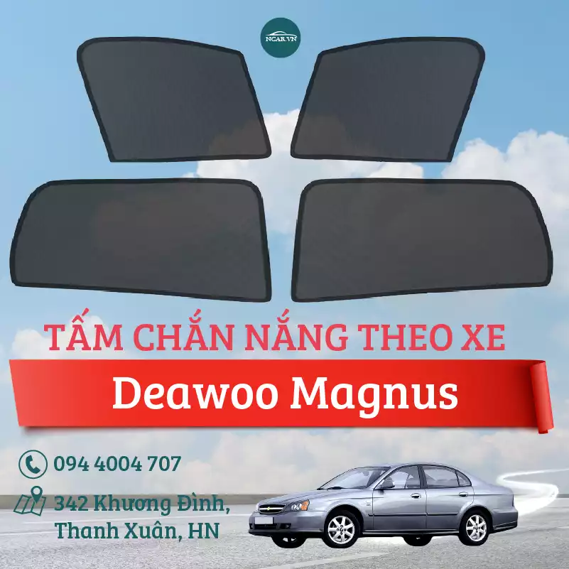 Tấm chắn nắng xe Deawoo Magnus