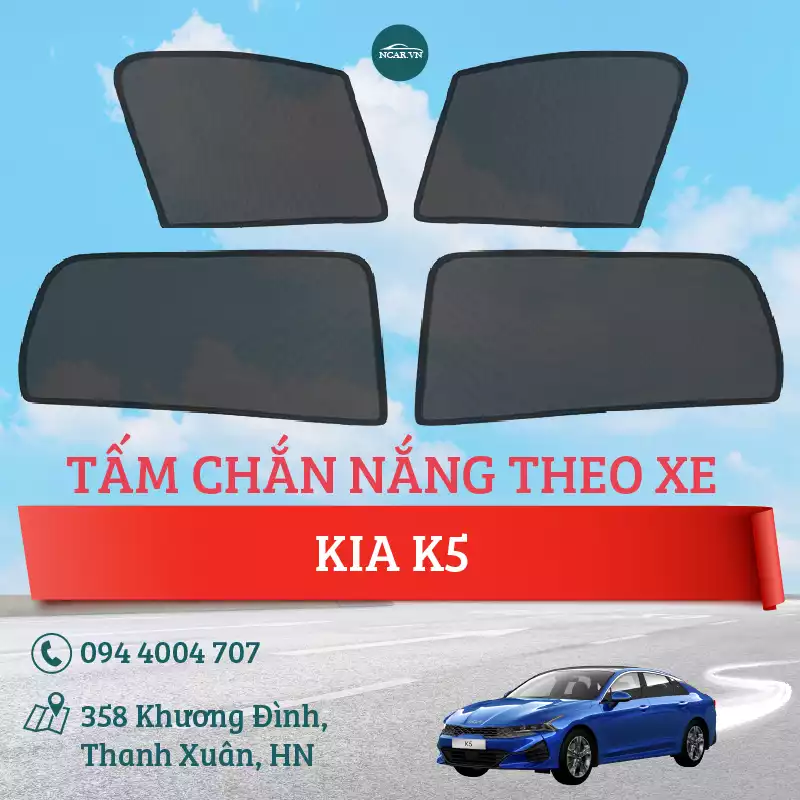 Tấm chắn nắng nam châm xe Kia K5 2022-2023