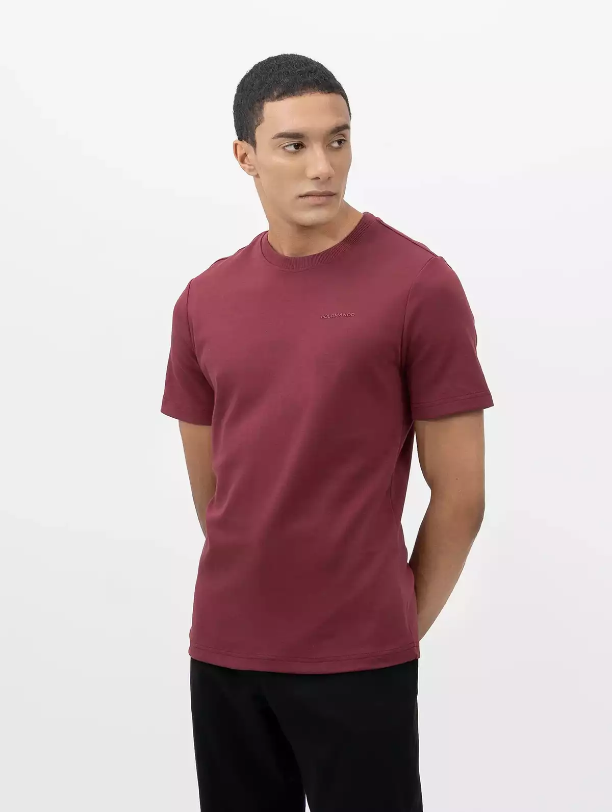 Áo Thun Nam Basicman vải Cotton phom Regular Fit