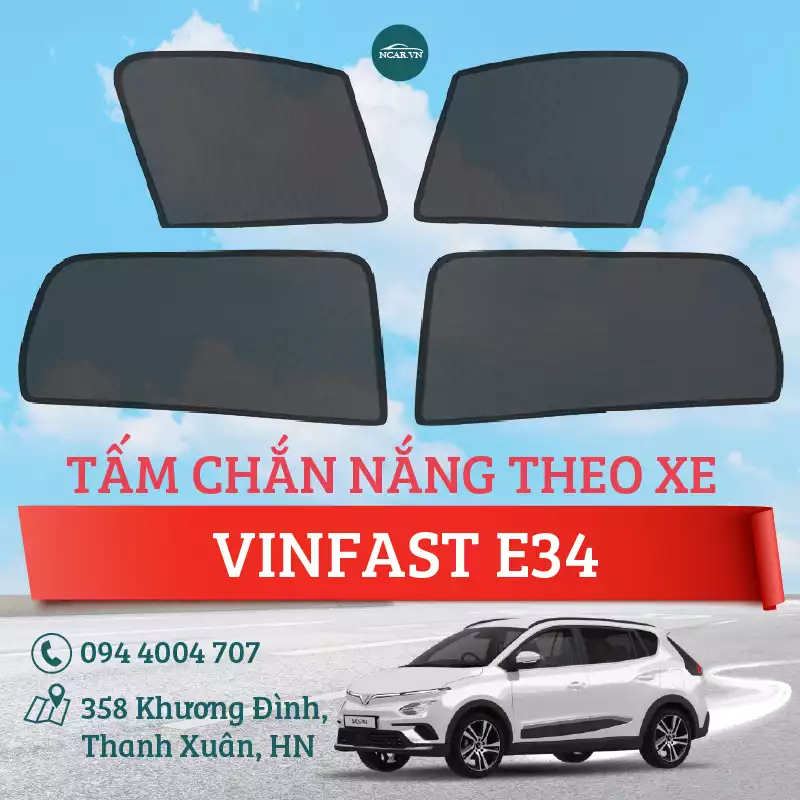 Tấm chắn nắng xe VINFAST E34