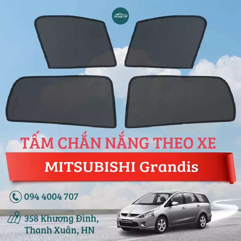 Tấm chắn nắng nam châm xe MITSUBISHI Grandis