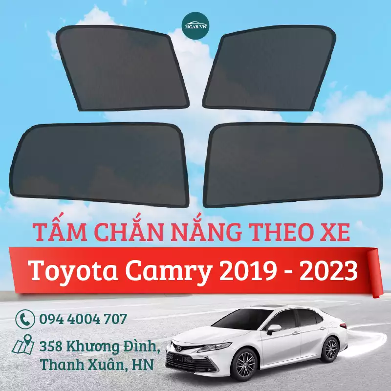 Tấm chắn nắng nam châm xe Toyota Camry