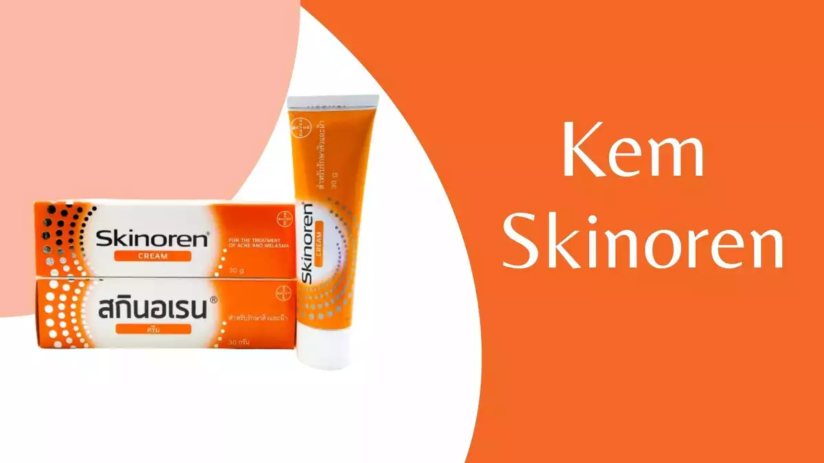 Gel giảm mụn mờ thâm Skinoren Acid Azelaic 20% Tuýp 30g