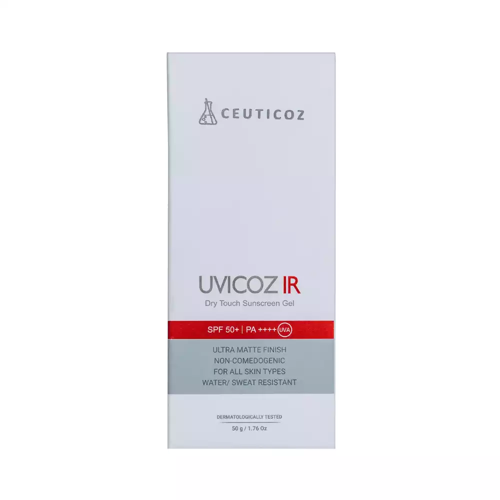 Kem chống nắng kiểm soát dầu không nhờn rít UVICOZ IR DRY TOUCH SPF50+ PA++++ 50g