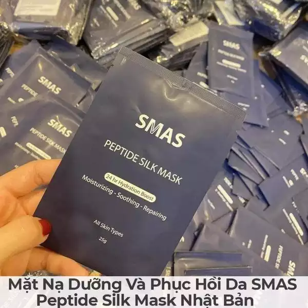 Mặt nạ phục hồi dưỡng ẩm Smas Peptide Silk Mask 25g