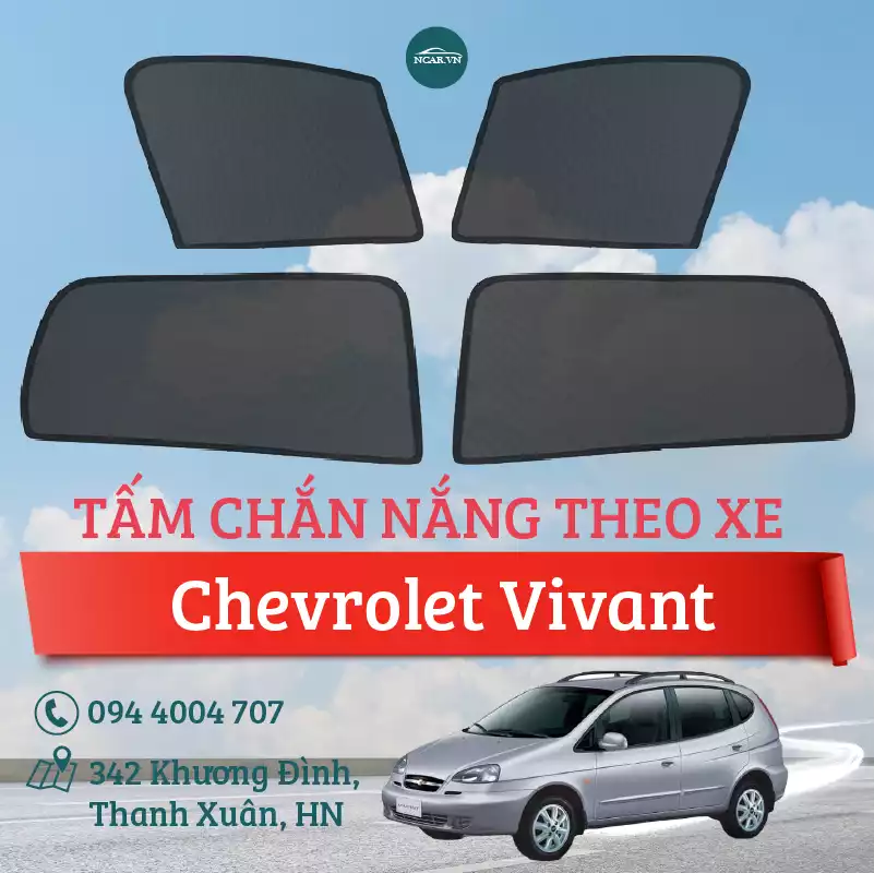 Tấm chắn nắng xe Chevrolet Vivant