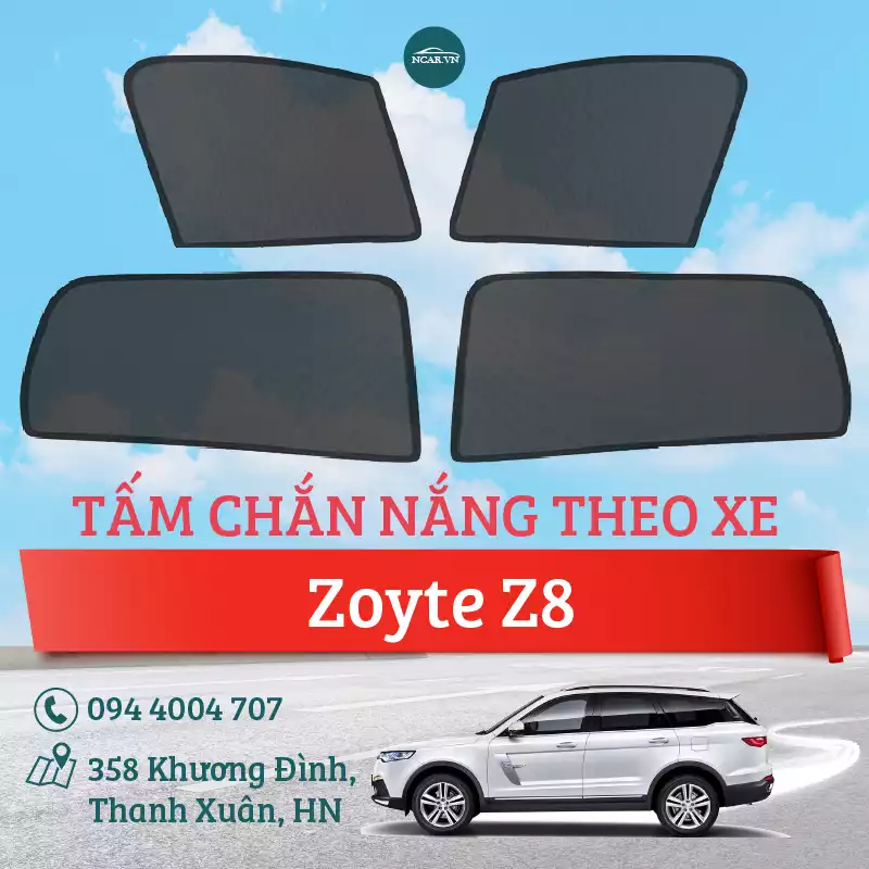 Tấm chắn nắng xe Zoyte Z8