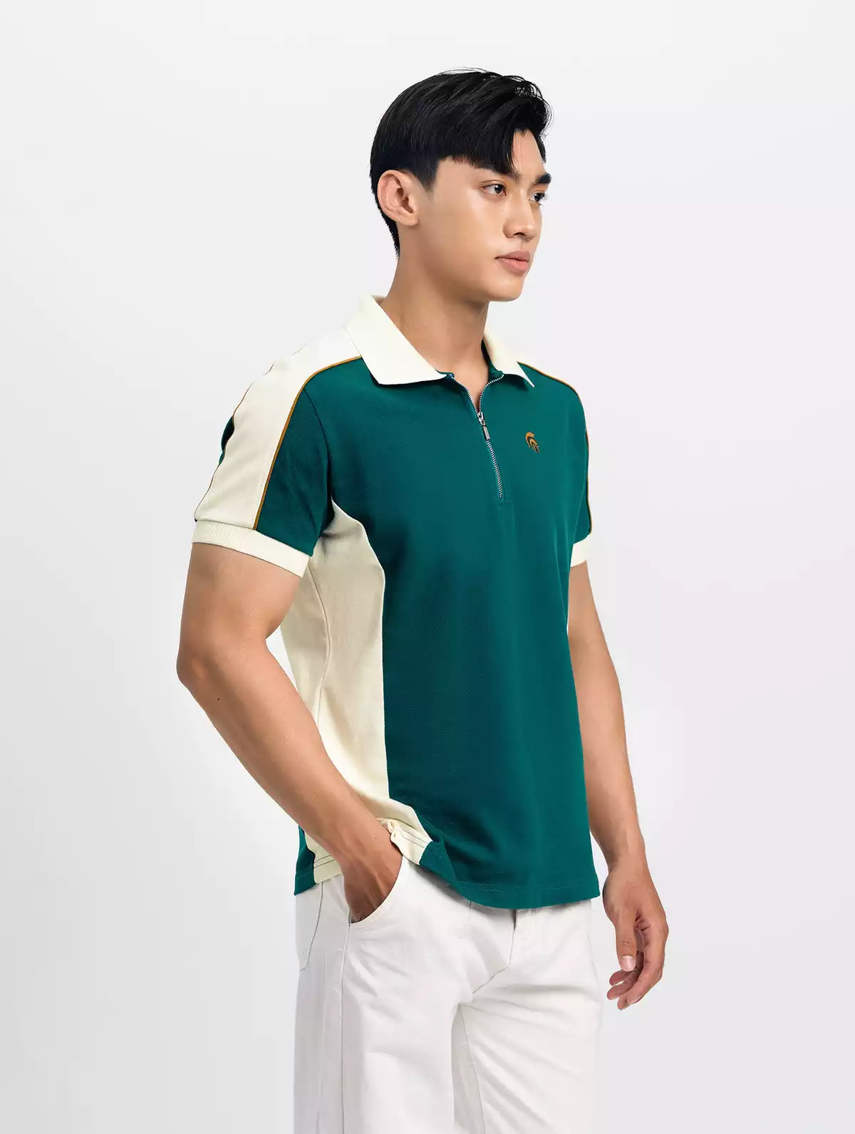 Áo Polo Nam Ida vải Uni phom Regular Fit