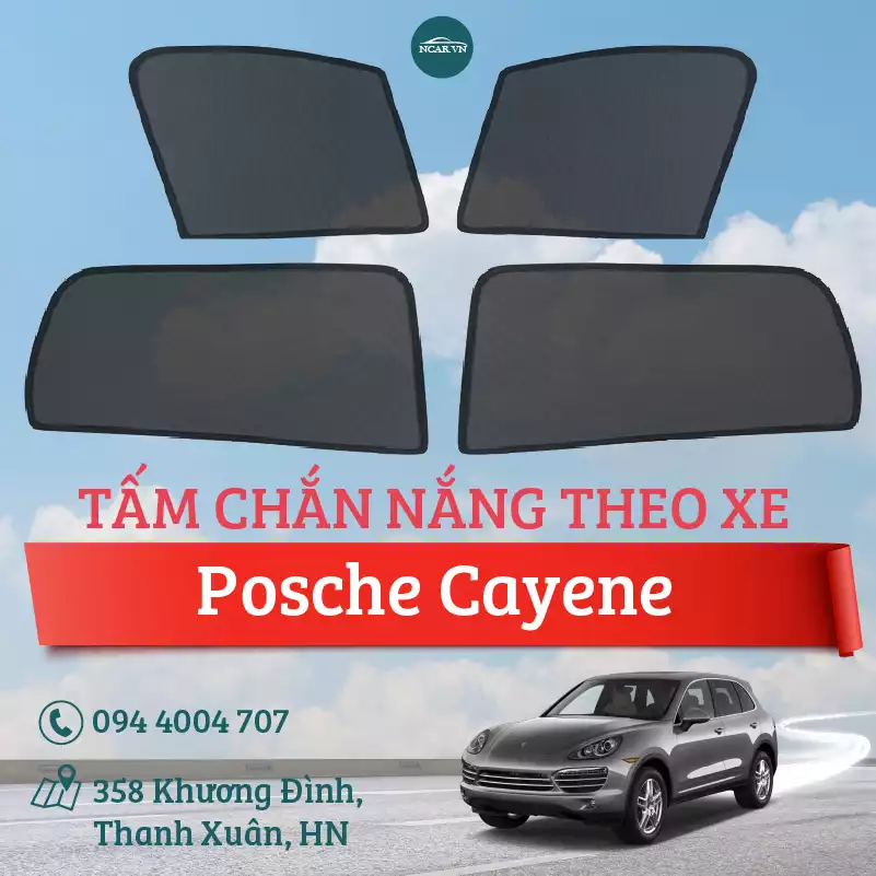 Tấm chắn nắng xe Posche Cayene