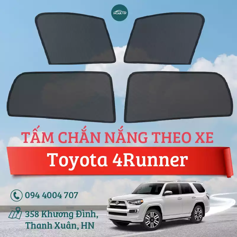 Tấm chắn nắng nam châm xe Toyota 4Runner