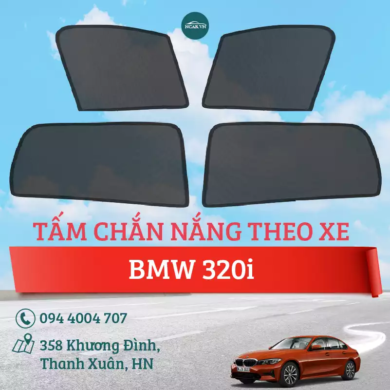 Tấm chắn nắng xe BMW 320i