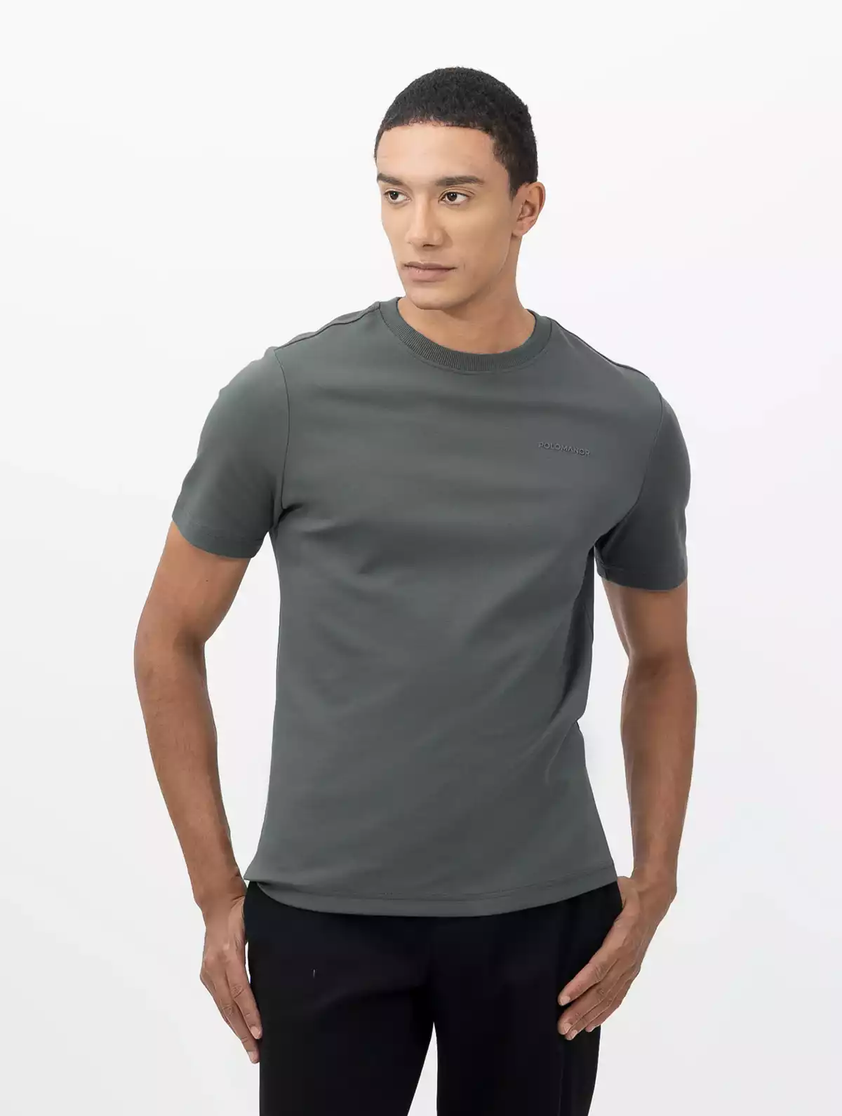 Áo Thun Nam Basicman vải Cotton phom Regular Fit