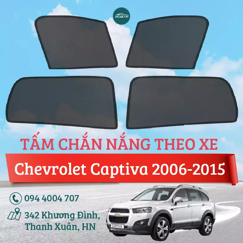 Tấm chắn nắng xe Chevrolet Captiva 2006-2015