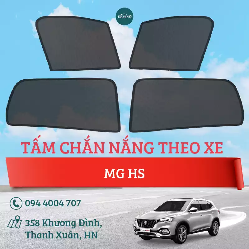 Tấm chắn nắng nam châm xe MG HS