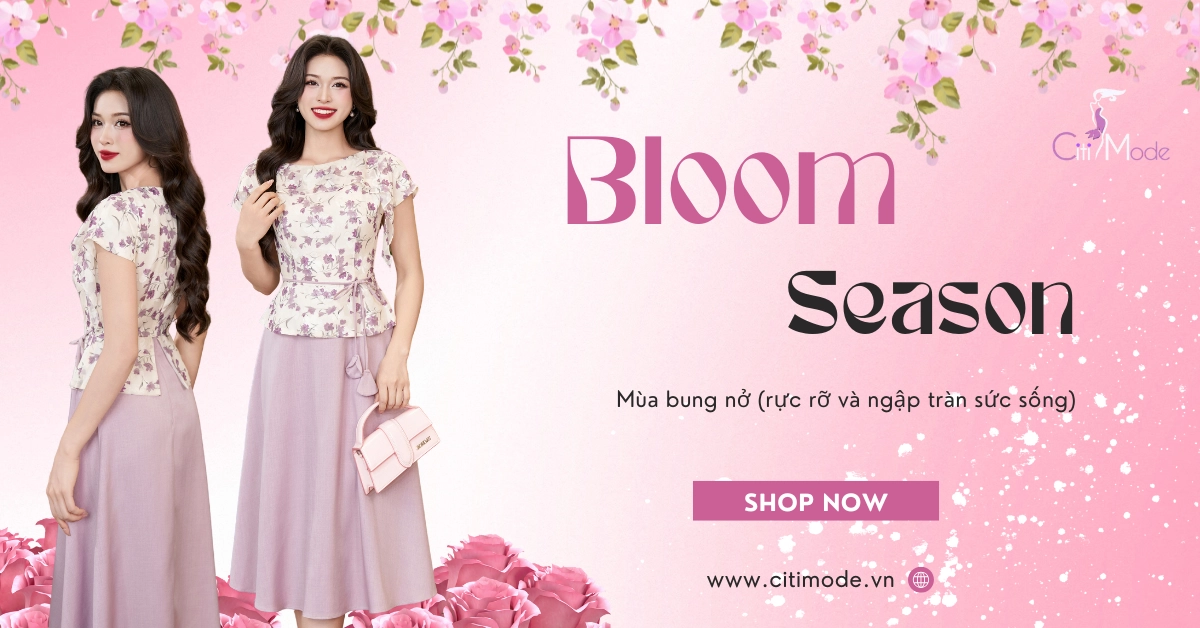 Cùng hòa mình vào giấc mơ màu tím giữa cái nắng mùa hạ cùng bộ váy đầm tím tuyệt đẹp