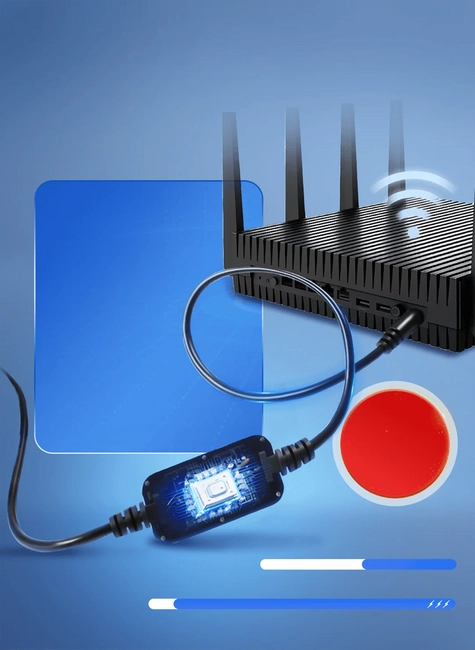 router reboot cable