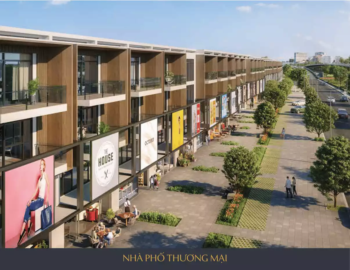 Mặt bằng thiết kế Nhà phố thương mại Senturia An Phú