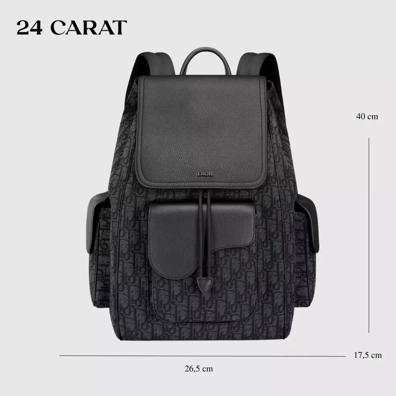 Ba Lô Dior Saddle backpack