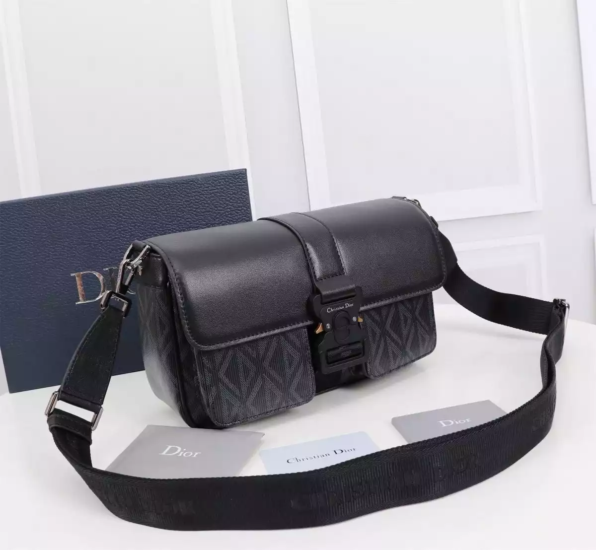 Dior Small Lady My ABCDIOR Diamond Bag Black  Nice Bag