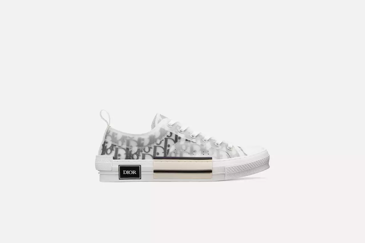 Giày Sneaker Dior B23 LOW-TOP Sneaker Oblique Galaxy Leather