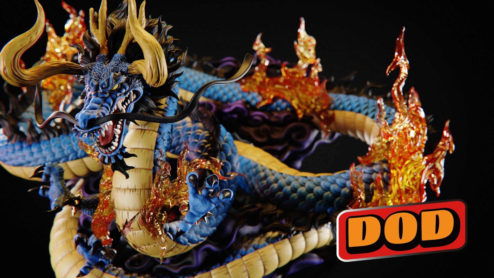 Kaido Dragon - DOD Studio TOYz - Mô hình cao cấp & mô hình chính hãng