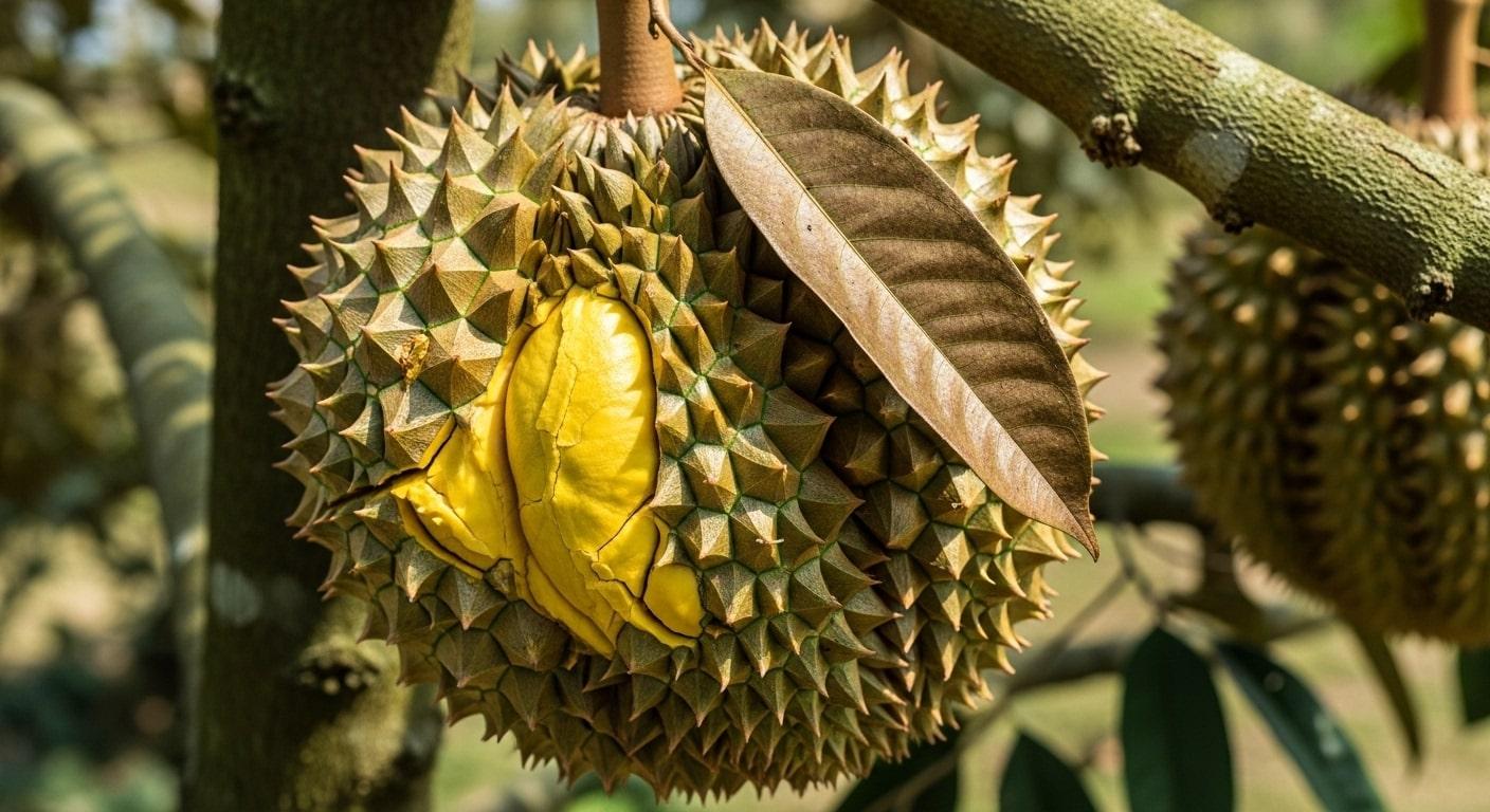 Dấu hiệu nhận biết sầu riêng già khác