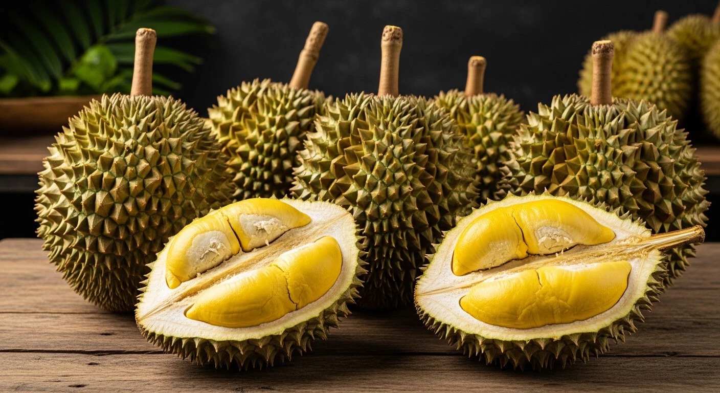 What makes durian delicious?
