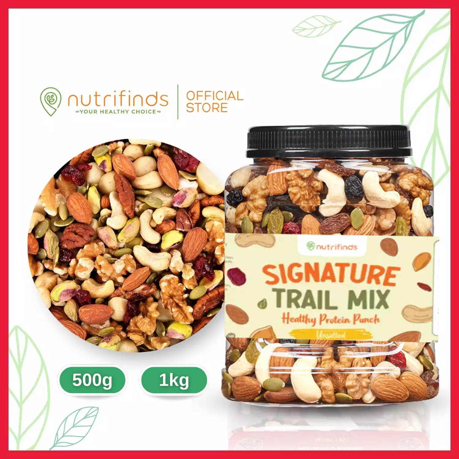 SIGNATURE TRAIL MIX - BUY 7 GET 8 & FREE SHIPPING COD (ONLY 78₱/box)