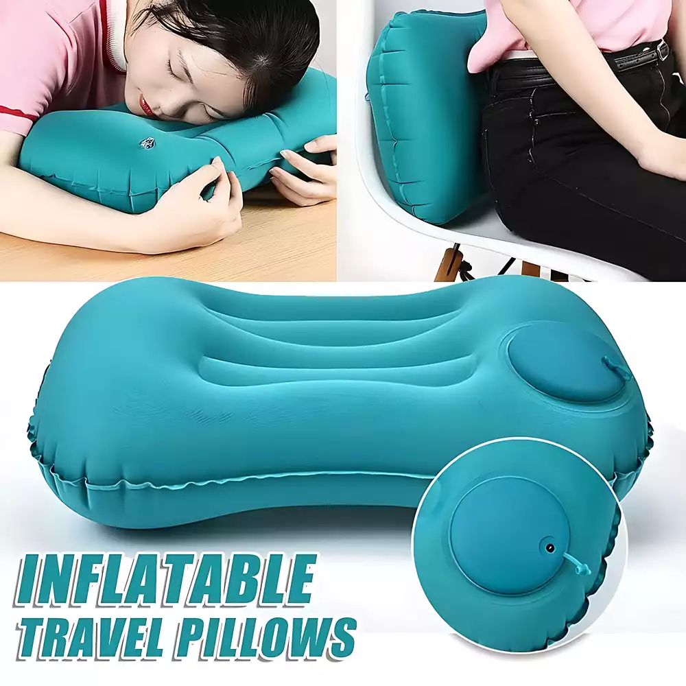 INFLATABLE TRAVEL PILLOW