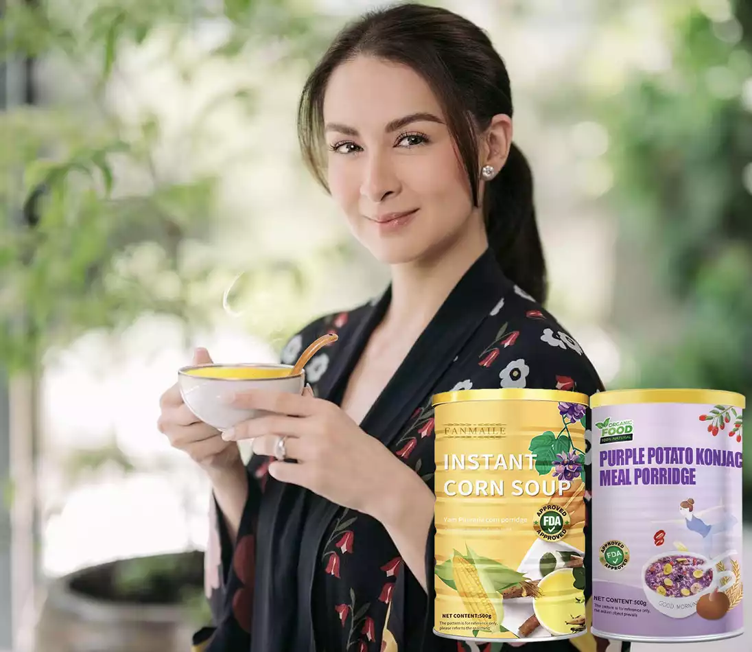 Instant corn soup supper convenient