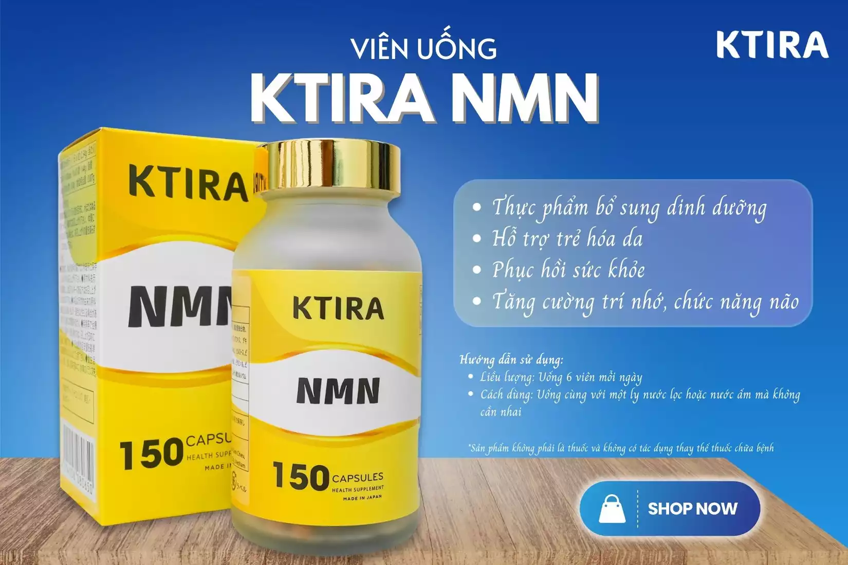 Viên Uống KTIRA NMN