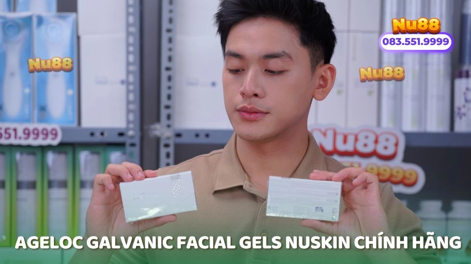 ageLOC Galvanic Facial Gels Nuskin