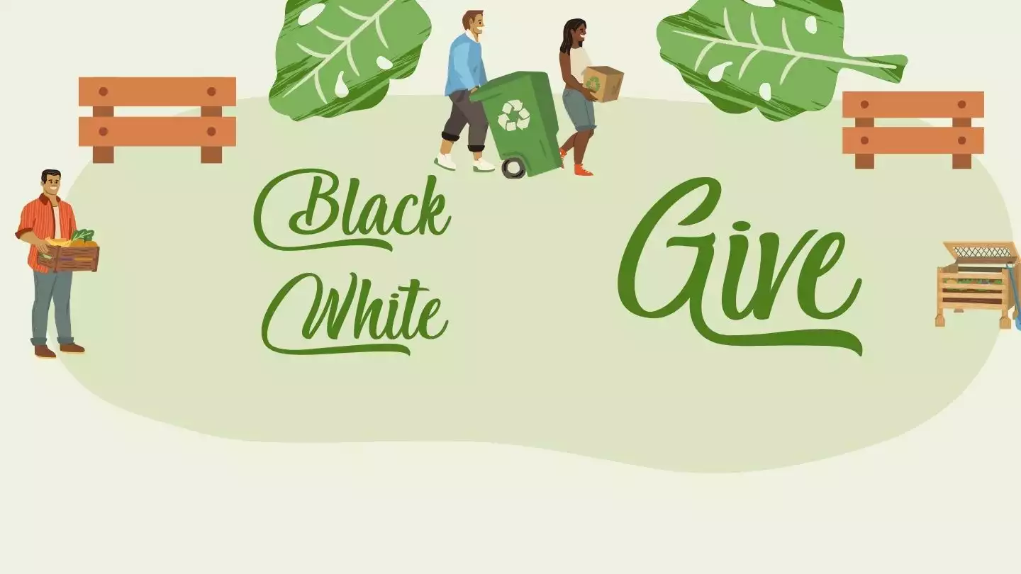 Black White Give - Thực hiện 1 phần sự mệnh giúp khách hàng trao đi những chiếc quần áo không còn sử dụng cho những bạn chưa có điều kiện mua đồ mới