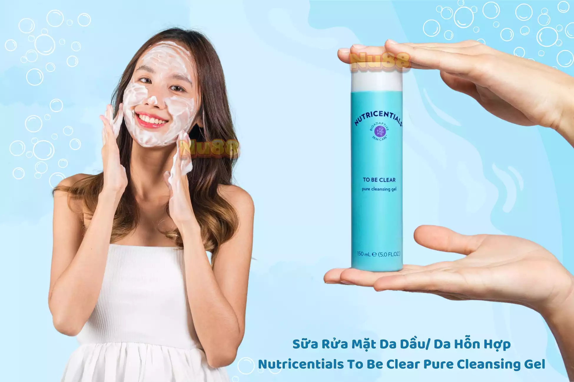 Sữa Rửa Mặt Nutricentials To Be Clear Pure Cleansing Gel Nuskin